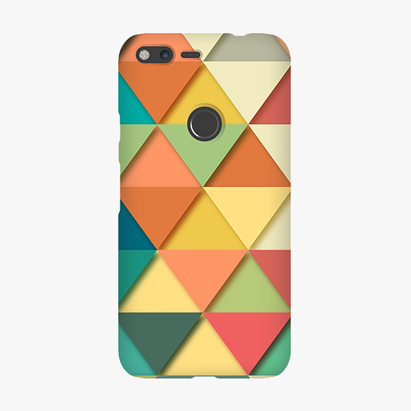Colorful Triangles Google Pixel XL Phone Case