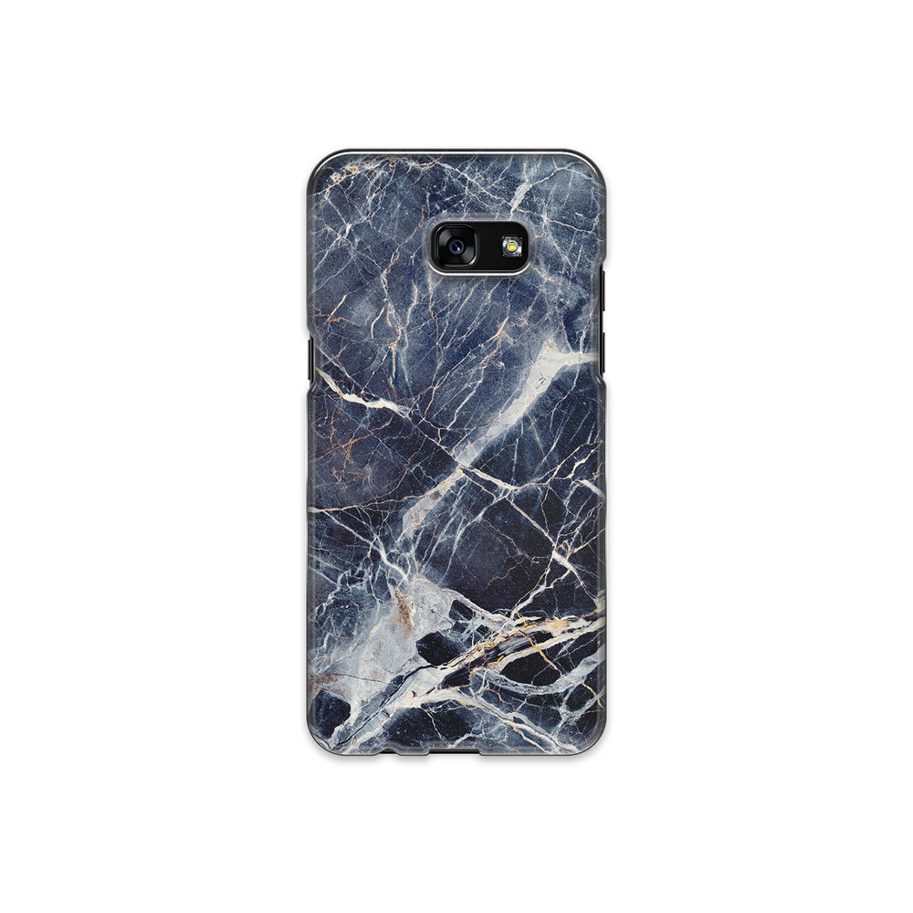 Blue & White Marble Luxury Samsung Galaxy A3 (2017) Phone Case