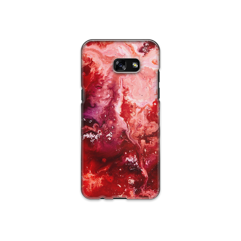 Marble Red Samsung Galaxy A3 (2017) Phone Case