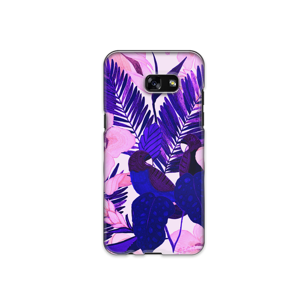 Purple Palm Leaf Samsung Galaxy A5 (2017) Phone Case