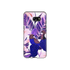 Purple and Pink Tropical Leaves Samsung Galaxy A5 (2017) Phone Case
