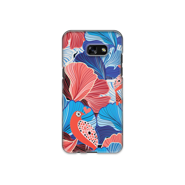Blue and Red Floral Art Samsung Galaxy A5 (2017) Phone Case