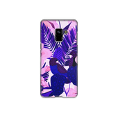 Purple Palm Leaf Samsung Galaxy A8 Phone Case