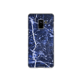 Blue Granite Marble Samsung Galaxy A8 Phone Case