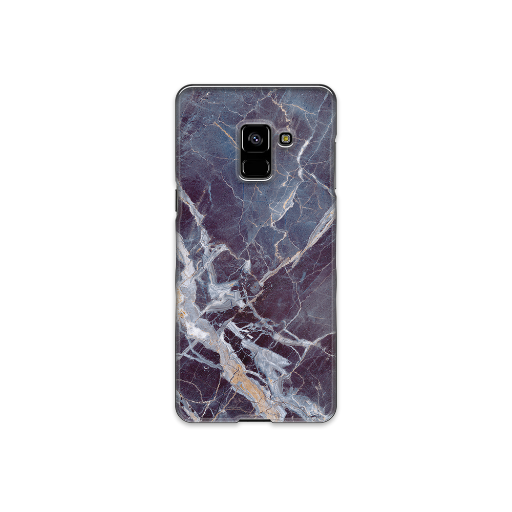 Gray Luxury Marble Samsung Galaxy A8 Phone Case