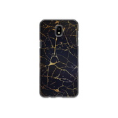 Black & Gold Marble Samsung Galaxy J7 (2017) Phone Case