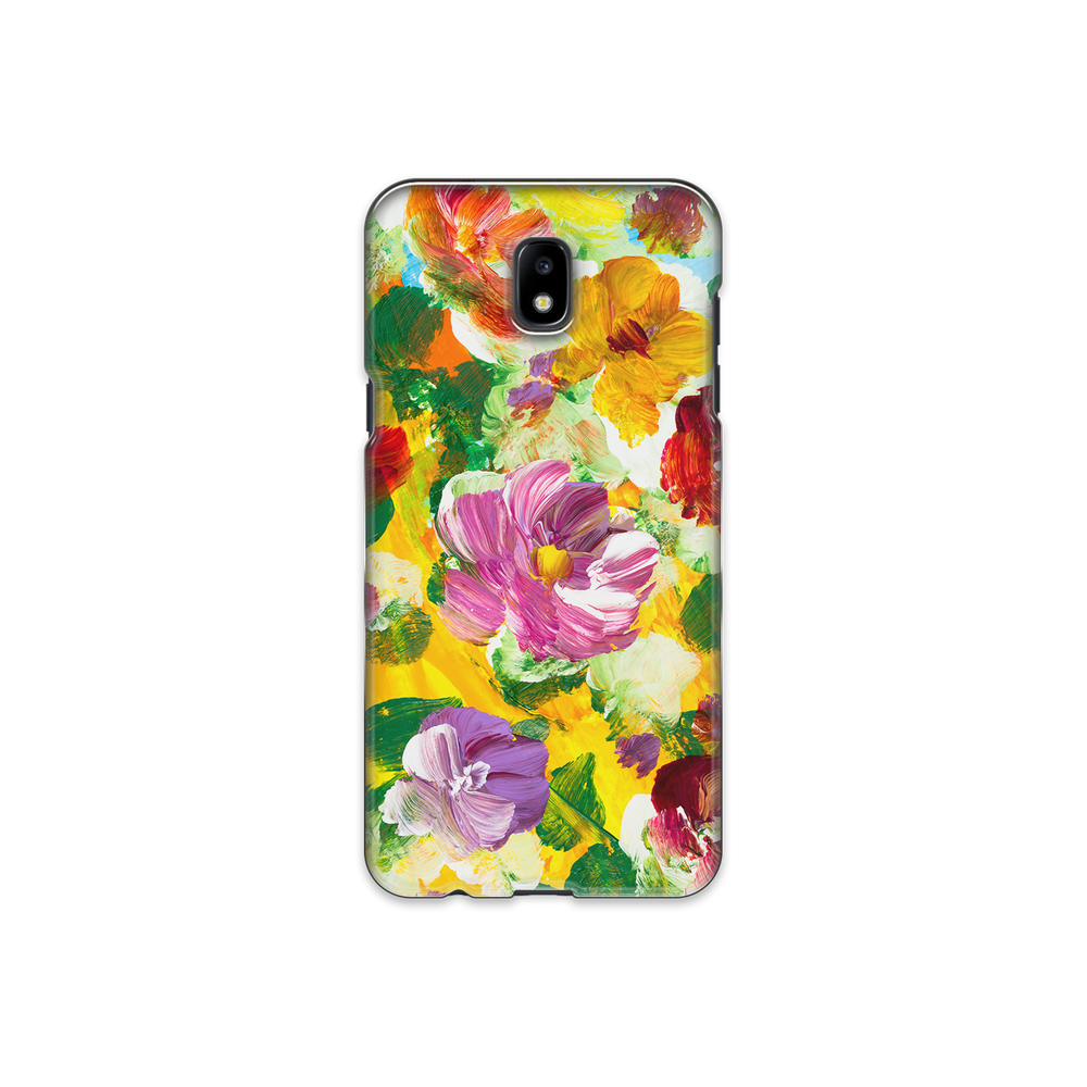 Colorful Floral Art Samsung Galaxy J7 (2017) Phone Case
