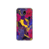 Painted Crimson Flower Samsung Galaxy J7 (2017) Phone Case