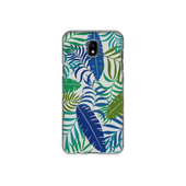 Colorful Tropical Leaves Samsung Galaxy J7 (2017) Phone Case
