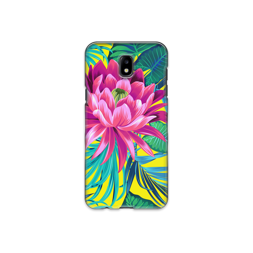 Pink Flower Samsung Galaxy J7 (2017) Phone Case