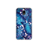 Blue Tropical Leaf Samsung Galaxy J7 (2017) Phone Case