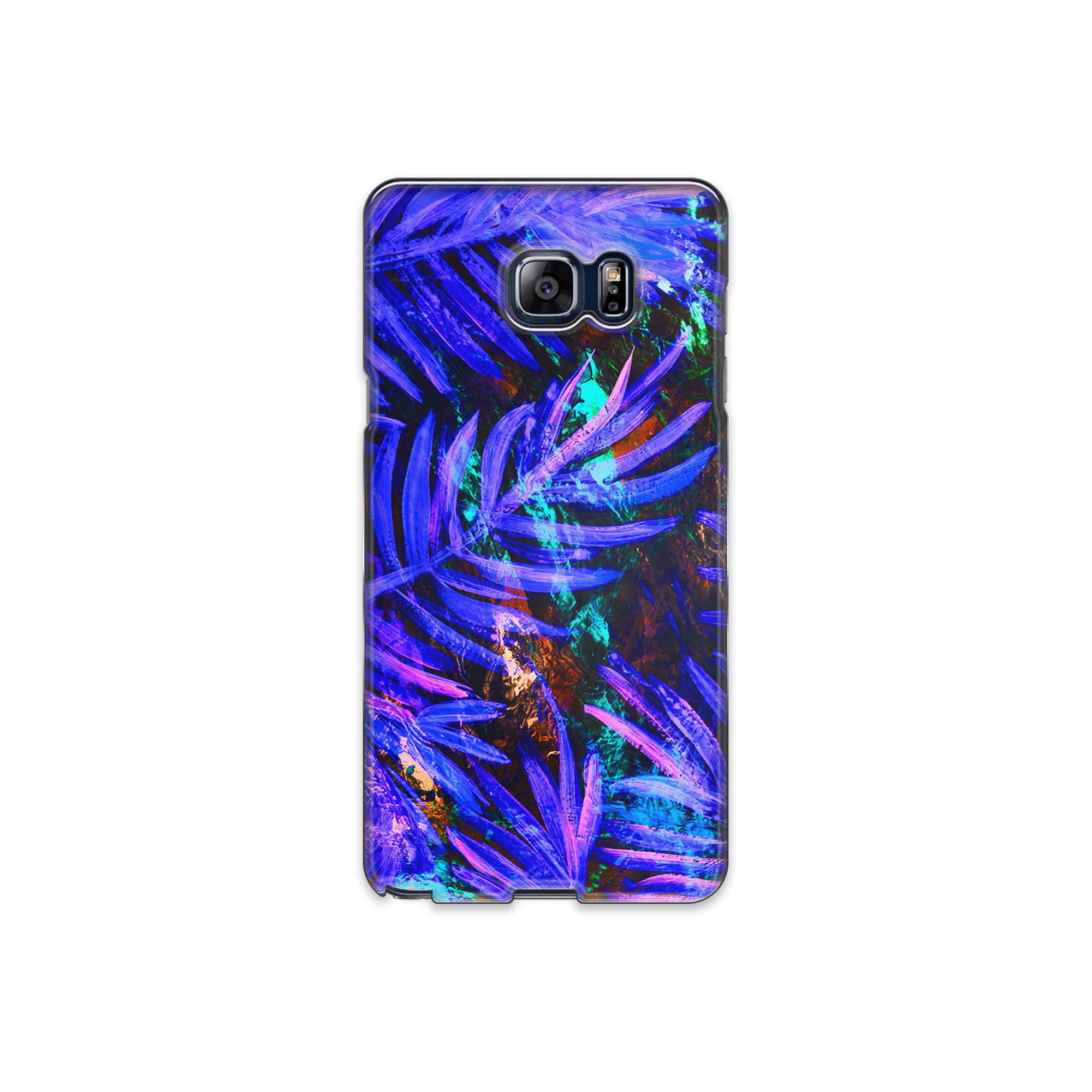 Purple Leaf Samsung Galaxy Note 5 Phone Case
