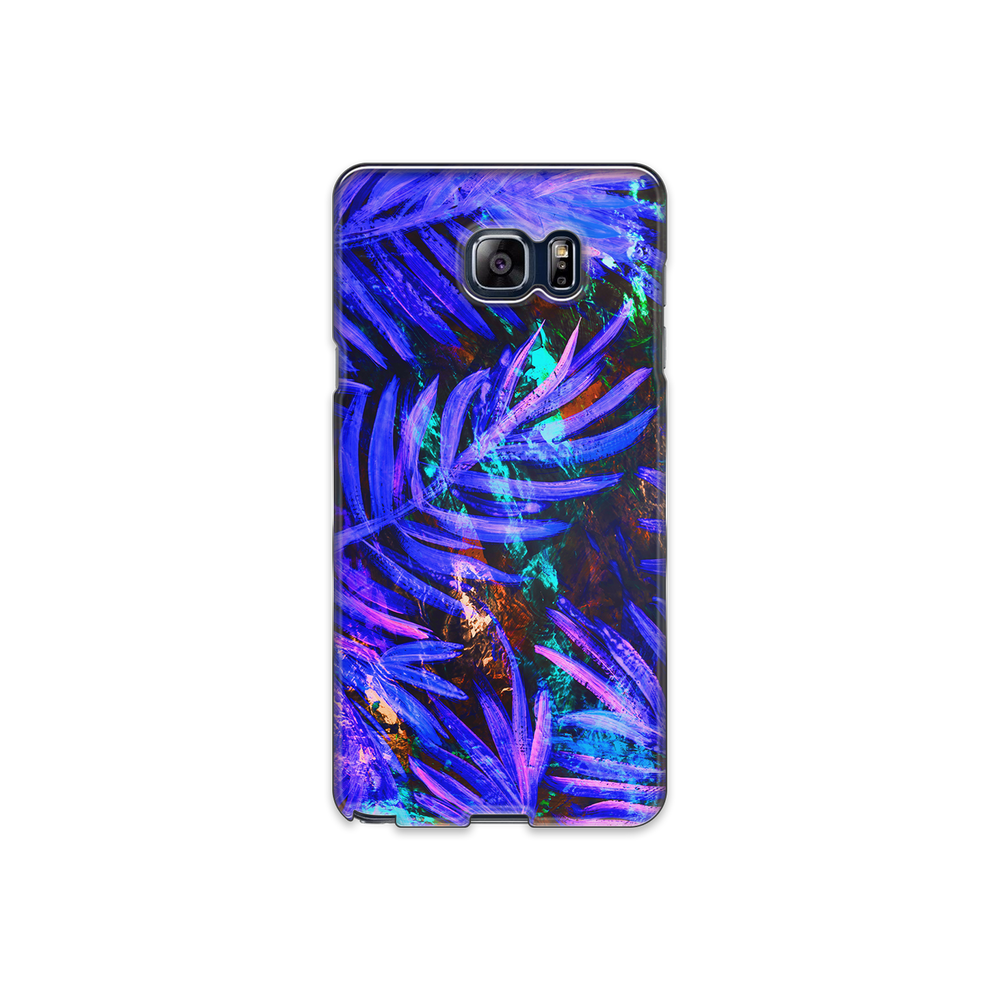 Purple Leaf Samsung Galaxy Note 5 Phone Case