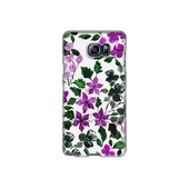 Purple Flower Art Samsung Galaxy Note 5 Phone Case