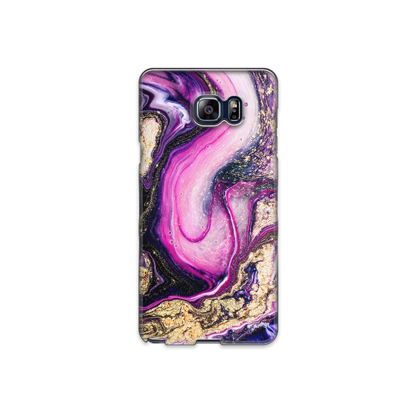 Purple & Gold Marble Samsung Galaxy Note 5 Phone Case