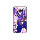 Purple and Pink Tropical Leaves Samsung Galaxy Note 5 Phone Case