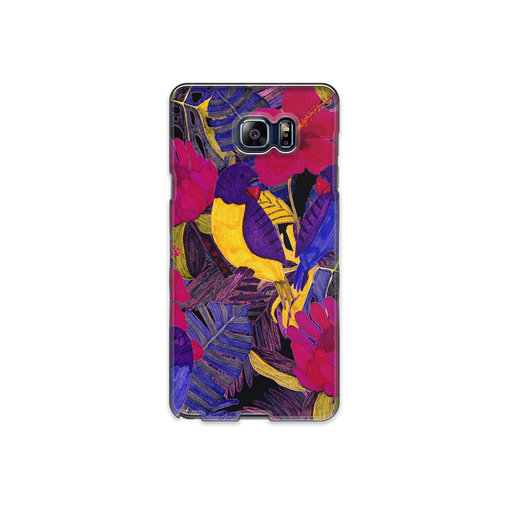 Painted Crimson Flower Samsung Galaxy Note 5 Phone Case