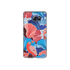 Blue and Red Floral Art Samsung Galaxy Note 5 Phone Case