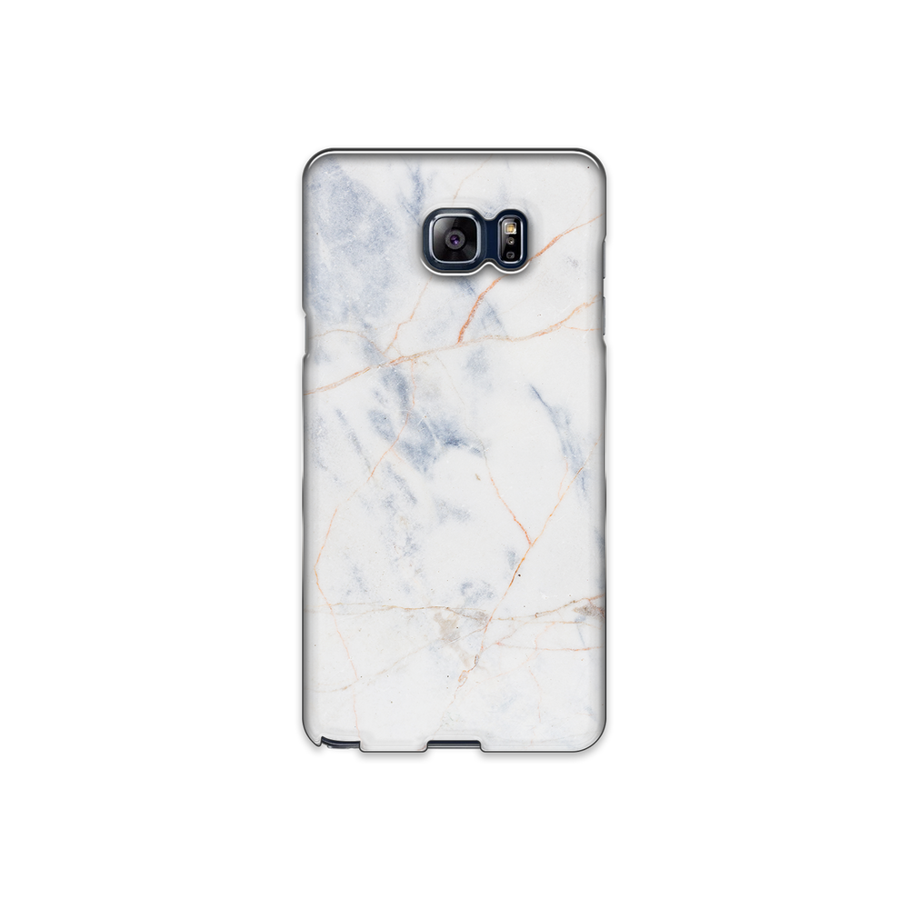 Thin White & Grey Marble Samsung Galaxy Note 5 Phone Case