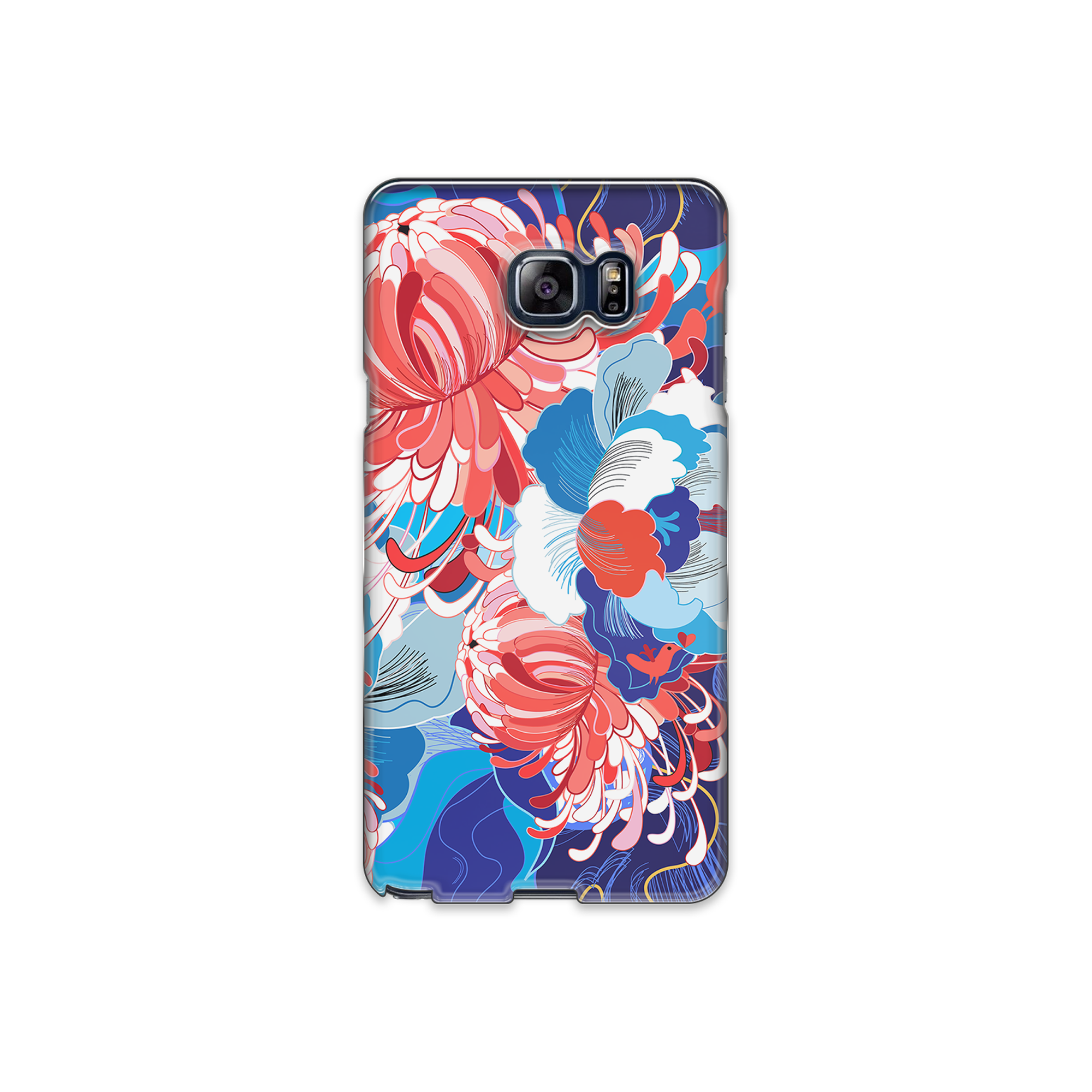 Watercolor Floral Art Samsung Galaxy Note 5 Phone Case