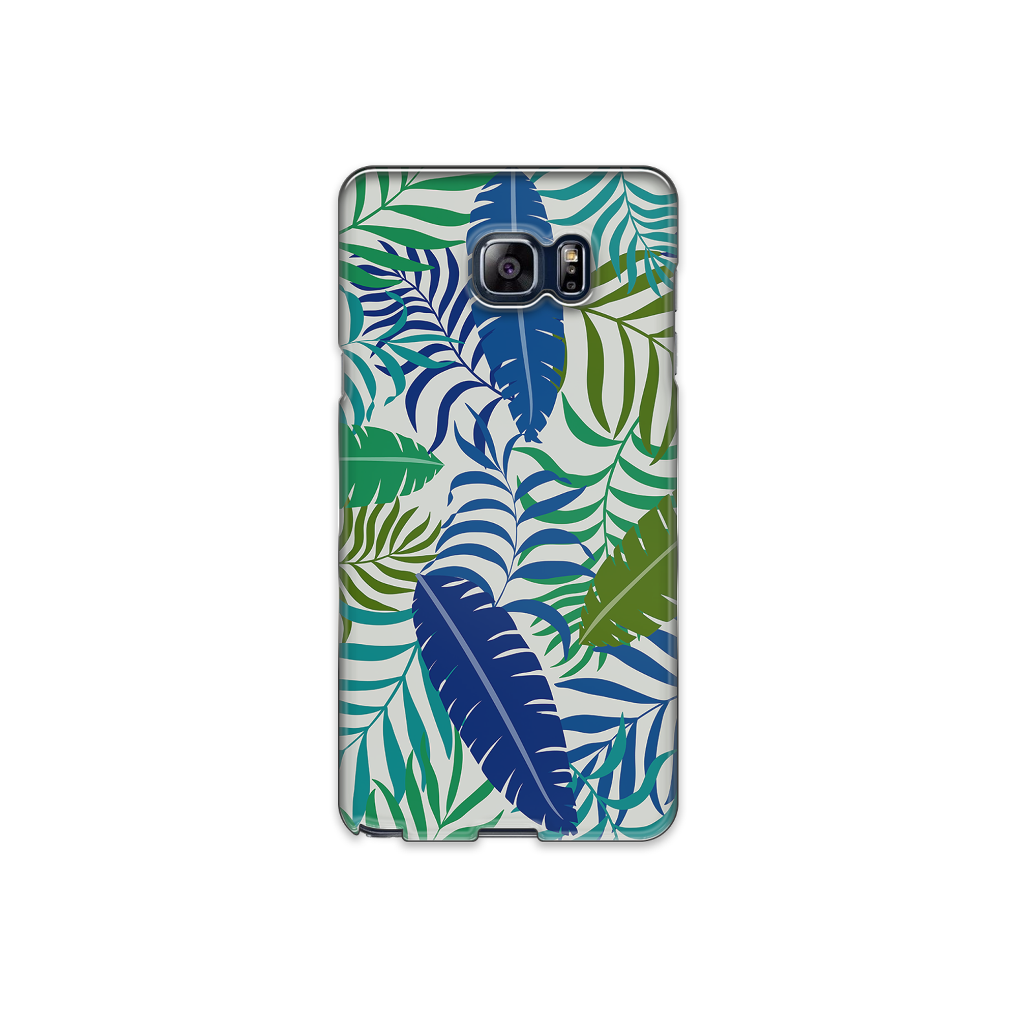 Colorful Tropical Leaves Samsung Galaxy Note 5 Phone Case