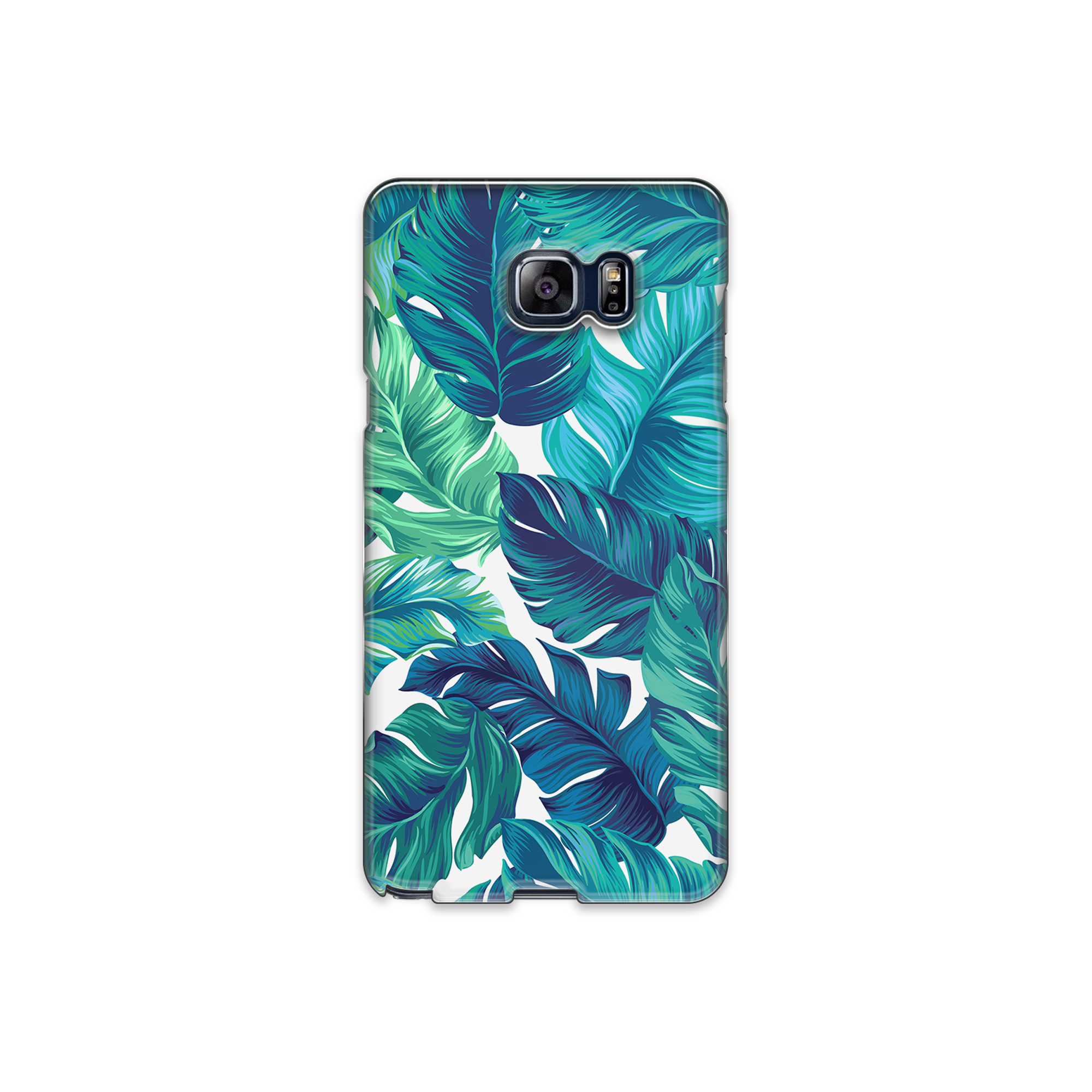 Green Tropical Leaves Samsung Galaxy Note 5 Phone Case