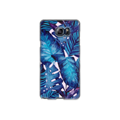 Blue Tropical Leaf Samsung Galaxy Note 5 Phone Case