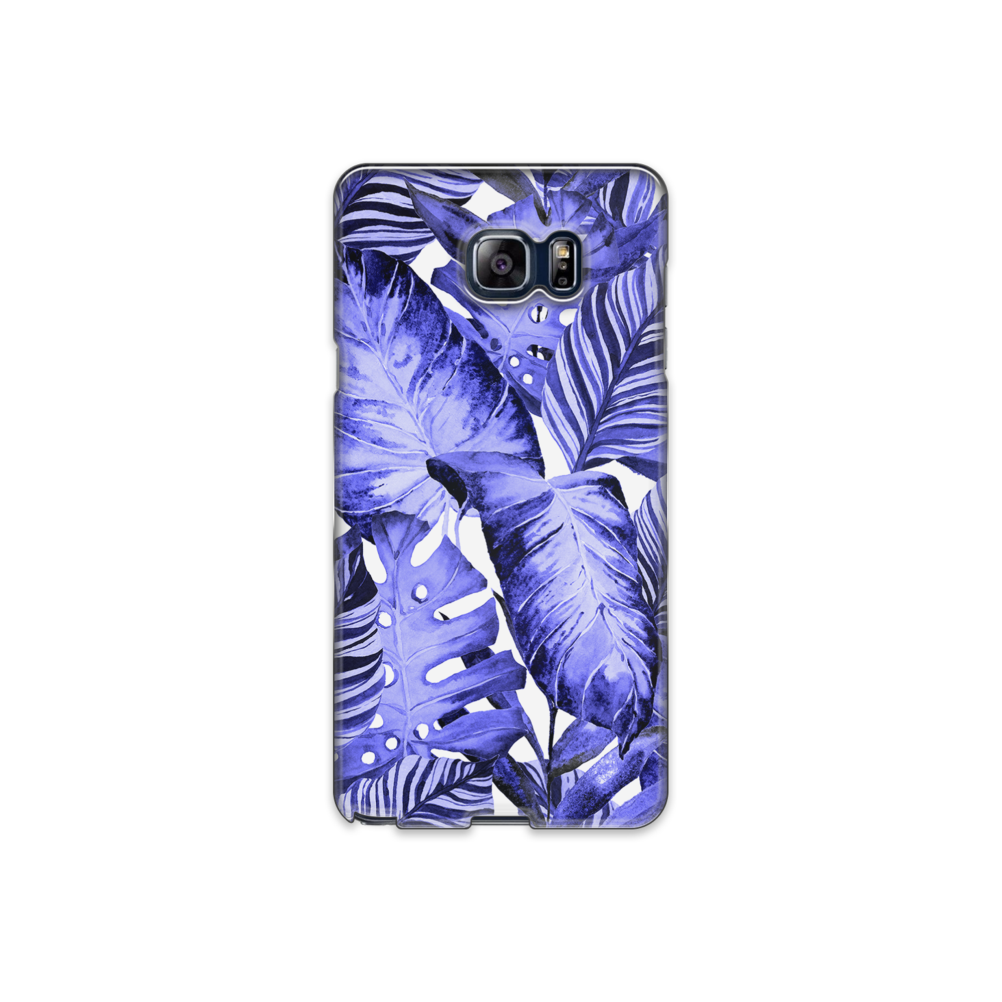 Purple Tropical Leaf Samsung Galaxy Note 5 Phone Case
