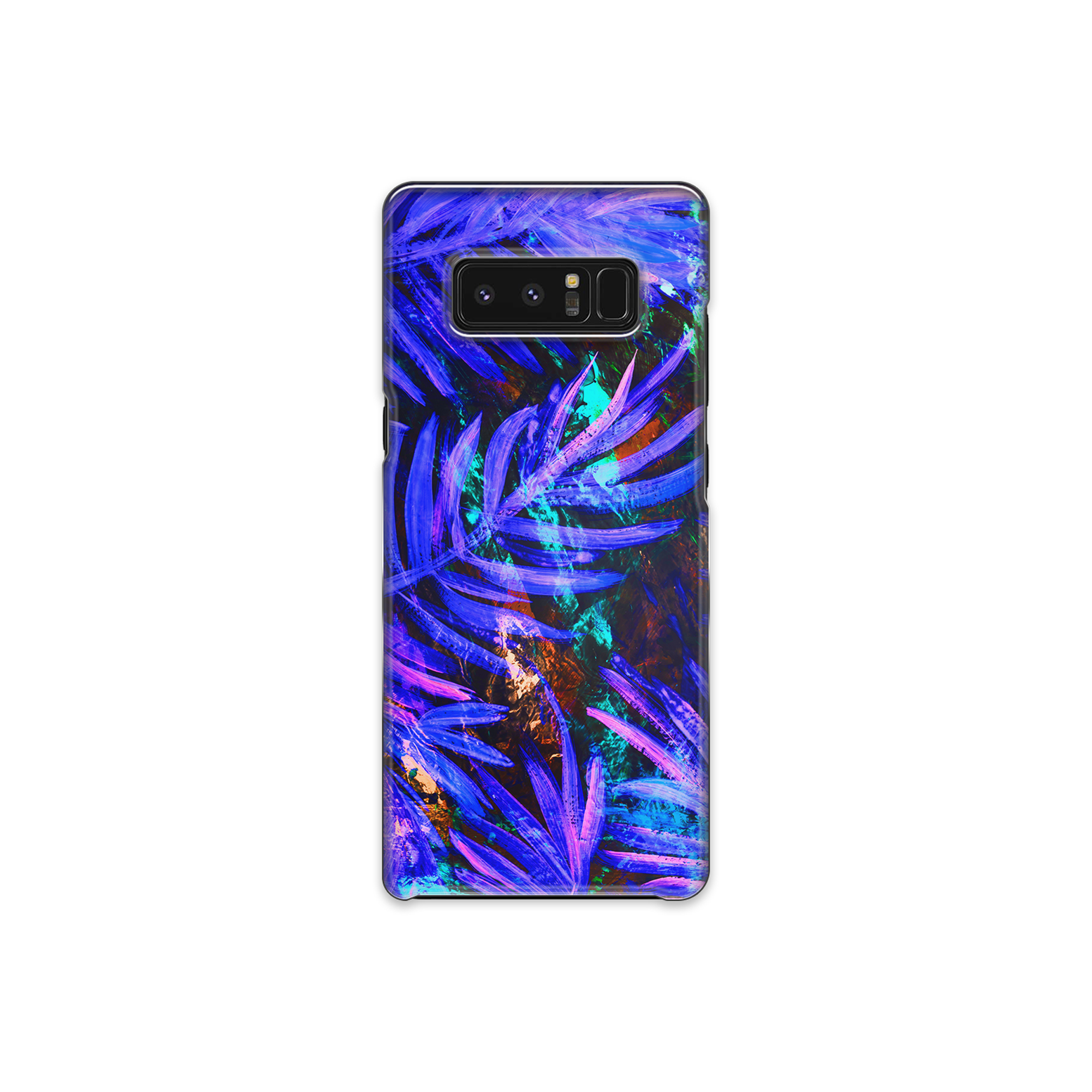 Purple Leaf Samsung Galaxy Note 8 Phone Case