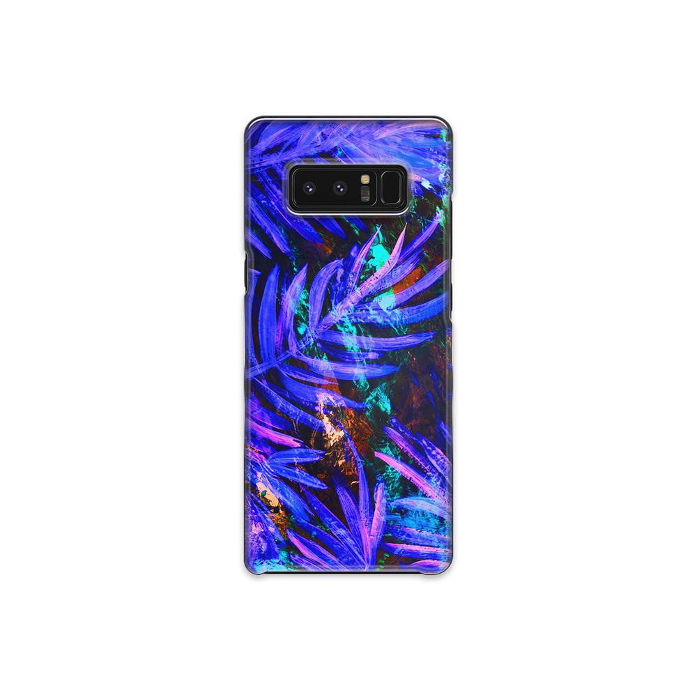 Purple Leaf Samsung Galaxy Note 8 Phone Case