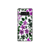 Purple Flower Art Samsung Galaxy Note 8 Phone Case