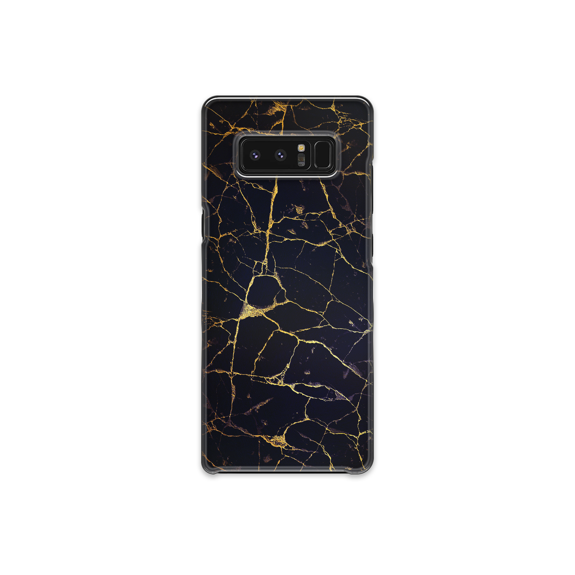 Black & Gold Marble Samsung Galaxy Note 8 Phone Case
