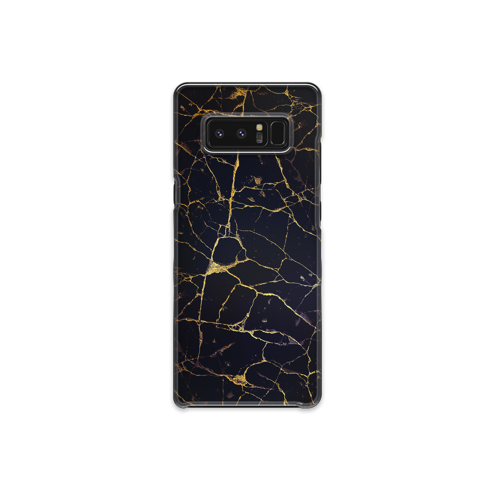 Black & Gold Marble Samsung Galaxy Note 8 Phone Case