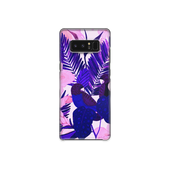 Purple Palm Leaf Samsung Galaxy Note 8 Phone Case