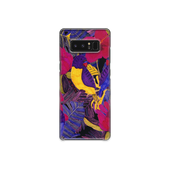 Painted Crimson Flower Samsung Galaxy Note 8 Phone Case