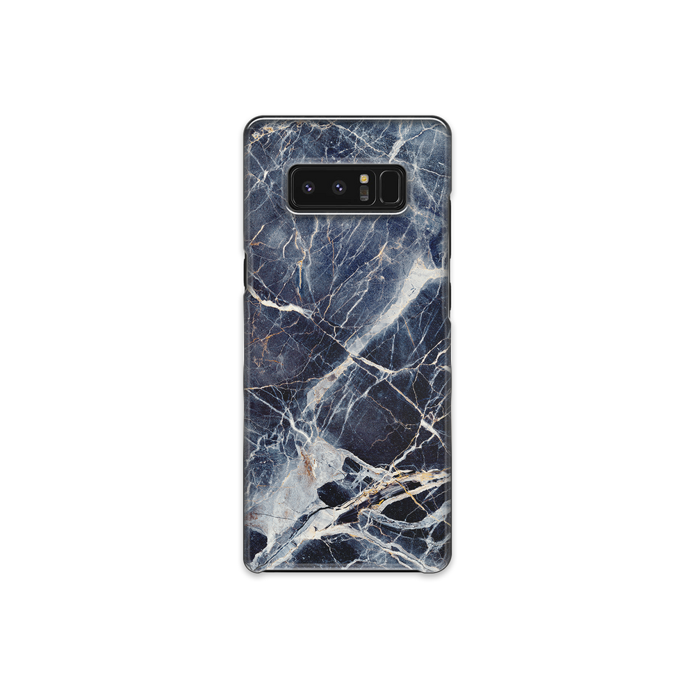 Blue & White Marble Luxury Samsung Galaxy Note 8 Phone Case