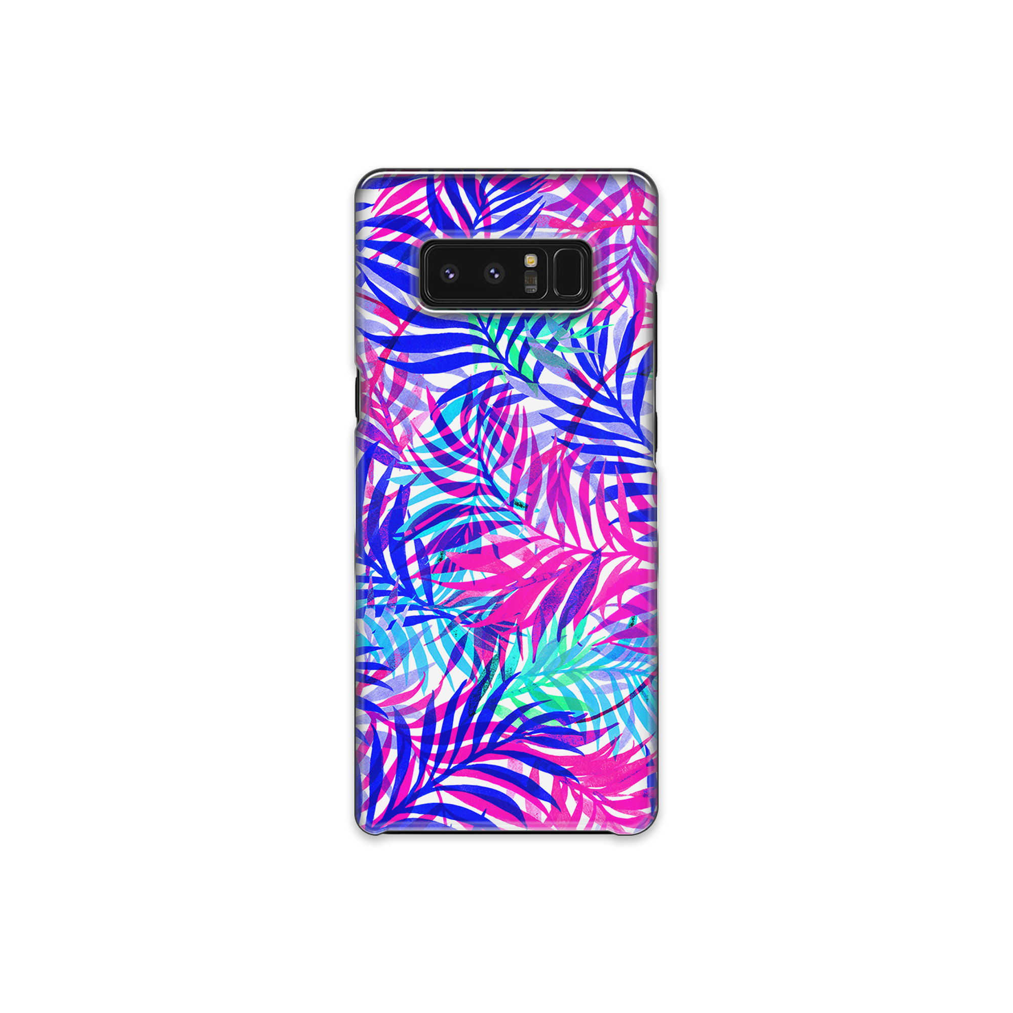 Tropical Plants Print Samsung Galaxy Note 8 Phone Case
