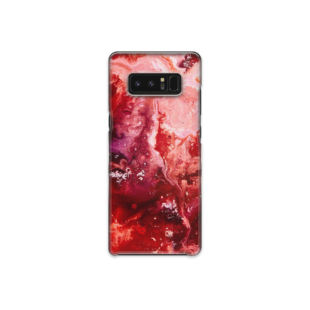 Marble Red Samsung Galaxy Note 8 Phone Case