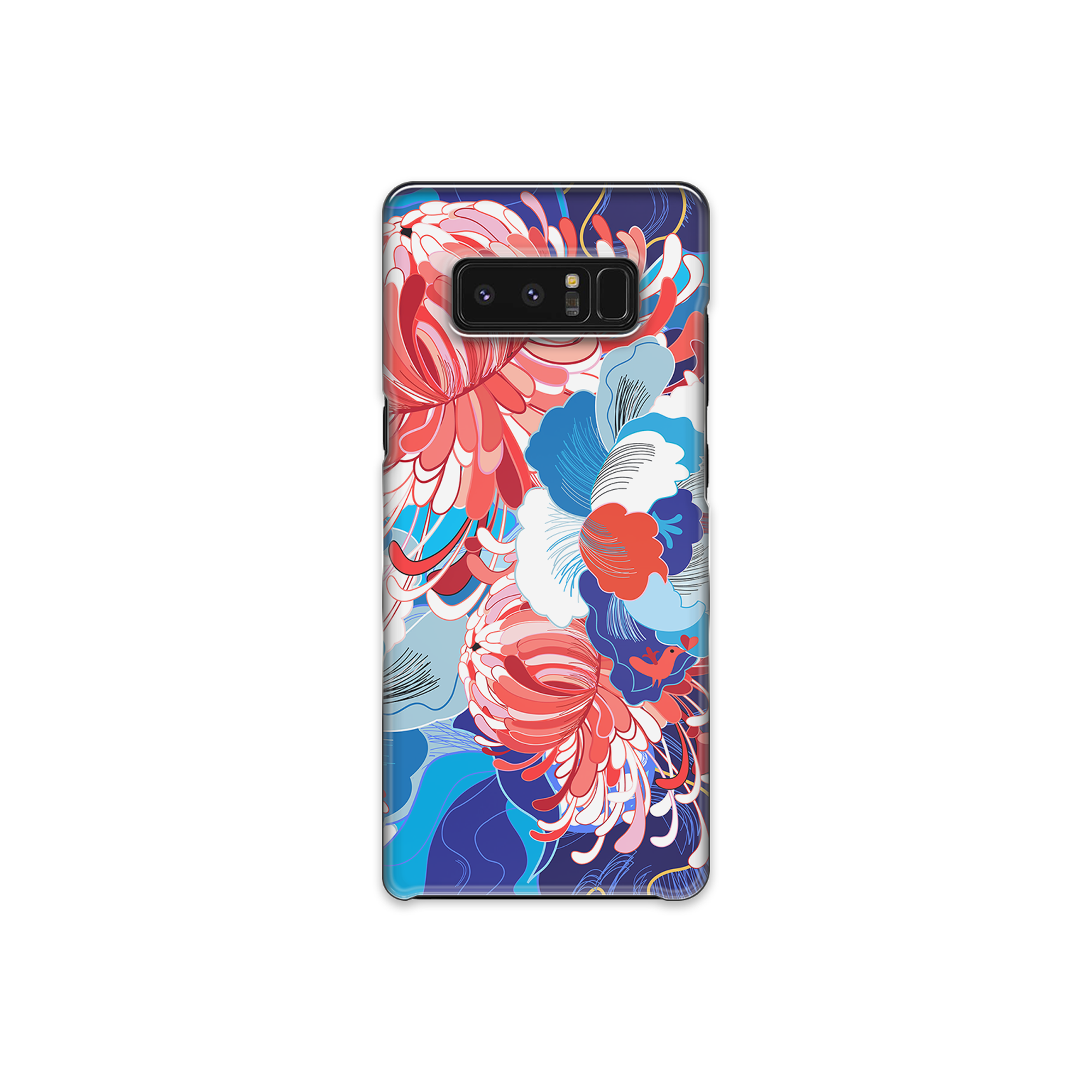 Watercolor Floral Art Samsung Galaxy Note 8 Phone Case