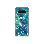 Green Tropical Leaves Samsung Galaxy Note 8 Phone Case
