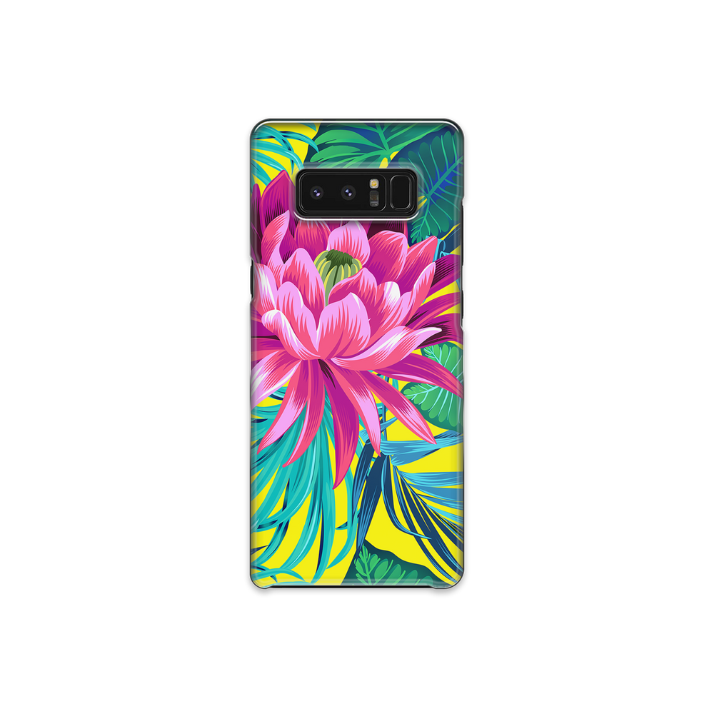 Pink Flower Samsung Galaxy Note 8 Phone Case