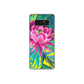 Pink Flower Samsung Galaxy Note 8 Phone Case