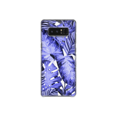 Purple Tropical Leaf Samsung Galaxy Note 8 Phone Case
