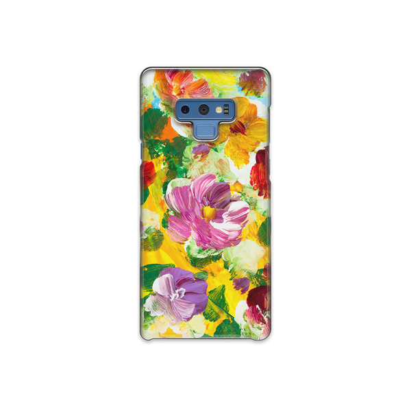 Colorful Floral Art Samsung Galaxy Note 9 Phone Case