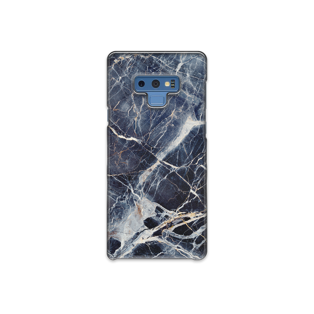Blue & White Marble Luxury Samsung Galaxy Note 9 Phone Case