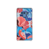 Blue and Red Floral Art Samsung Galaxy Note 9 Phone Case