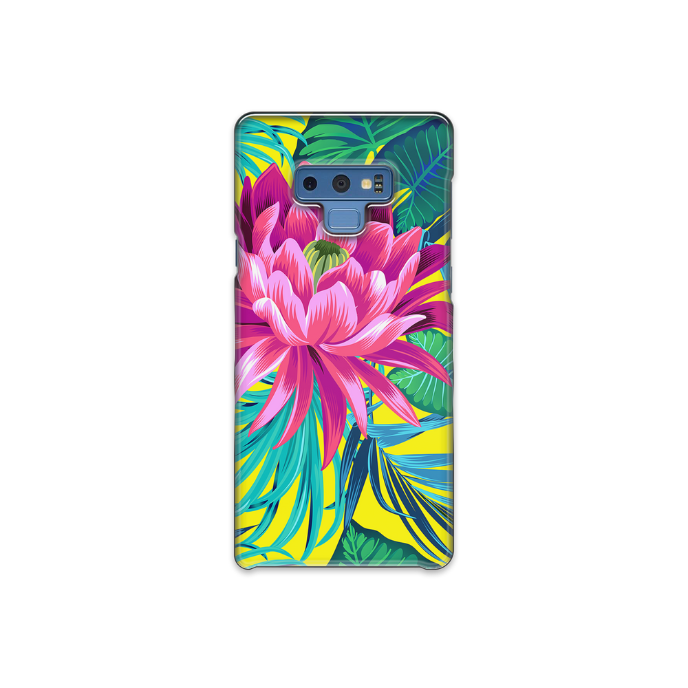 Pink Flower Samsung Galaxy Note 9 Phone Case