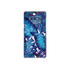 Blue Tropical Leaf Samsung Galaxy Note 9 Phone Case