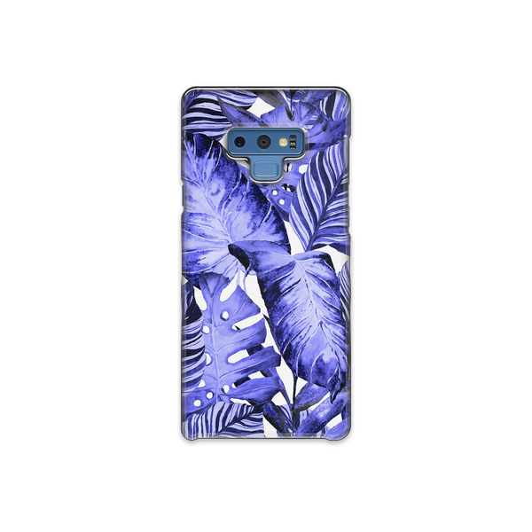 Purple Tropical Leaf Samsung Galaxy Note 9 Phone Case