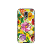 Colorful Floral Art Samsung Galaxy S5 Phone Case
